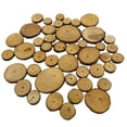 thumbnail image 3 of 150 Piezas 2-4 Cm Pino Natural Mezclado Perfecl Rebanadas de madera, 3 of 8