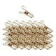 thumbnail image 1 of Inteprter gold plating Stainless Steel Wire Clips Wind-proof Clamps 40pcs/pack Almacenamiento y organización del hogar, 1 of 1