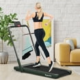 thumbnail image 2 of Superfit 2.25HP 2 in 1 Folding Under Desk Treadmill W/ Remote Control APP, 2 of 9