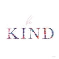 thumbnail image 2 of Nieman, Rachel 12x12 White Modern Wood Framed Museum Art Print Titled - Be Kind, 2 of 4