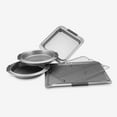 thumbnail image 4 of Anolon Advanced 5-Piece Nonstick Steel Bakeware Set with Cake Pans, Cookie Sheet, and Cooling Rack, 4 of 12