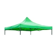 9.6' x 9.6' Square Replacement Canopy Gazebo Top Assorted Colors By Trademark Innovations (Lime)