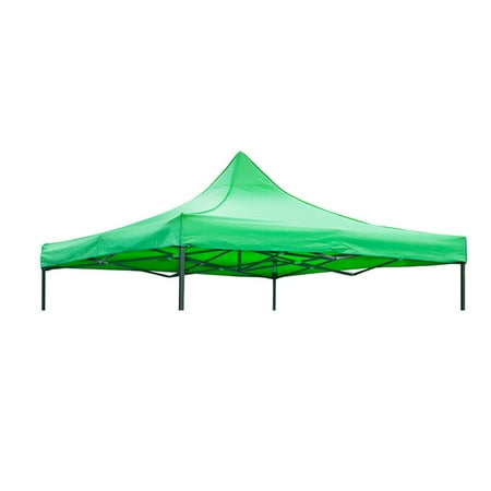 9.6' x 9.6' Square Replacement Canopy Gazebo Top Assorted Colors By Trademark Innovations (Lime)