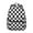 Black and White-1, variant on White Red Checkered Backpack for School,Cute School Bag,Schoolbag with Adjustable Shoulder Straps & Padded Back,15.3"x11"x7.1".﻿
