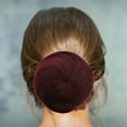 thumbnail image 4 of BEADCEST 2 Pcs Pièce de Cheveux de Mariage Rouge Foncé Synthétique Extensions de Cheveux pour Femmes Usage Quotidien, 4 of 8