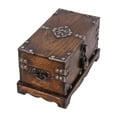 thumbnail image 4 of Caja de colección Perfke de madera pequeña para joyería con bloqueo, 4 of 9