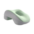 thumbnail image 3 of Almohada de escritorio para siestas, espuma viscoelástica, portátil, multifunción, reposacabezas, suave y práctico soporte para el cuello, cojín de Verde, 3 of 8