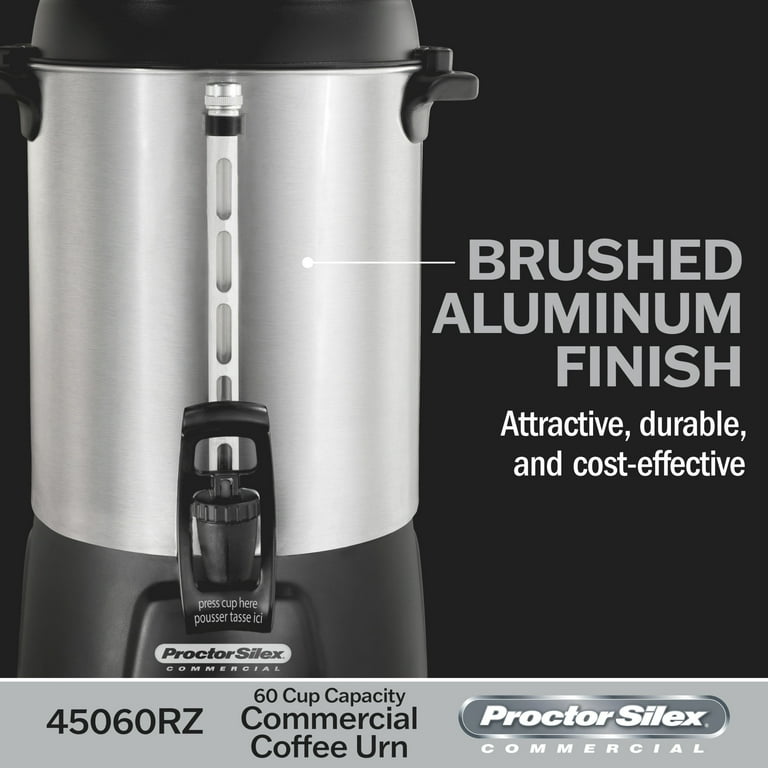 Proctor Silex¬Æ Commercial, Coffee Urn, 60 Cup, Hot Beverage