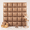 Brown, variant on Square Foil Balloons Wall Tunneldrop Double Sided Metallic Balloon Arch Garland Kit For Anniversary Disco Engagement Bridal Birthd