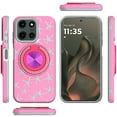 thumbnail image 2 of Motorola Edge 2025 Rotational Ring Hybrid Case, 2 of 4