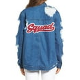 thumbnail image 2 of TINSEL Squad Ripped Denim Jacket Small, 2 of 4