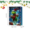 thumbnail image 2 of Gr1nch Christmas Decorations Christmas Advent Calendar 2024, Christmas Countdown Calendar For Kids Adult, 24 Days Of Christmas Advent Calendar, 24PC Xmas Vacat Figure Doll, 2 of 3