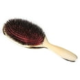 thumbnail image 4 of Peine de masaje de cerdas, peine de pelo antiestático con cerdas de nailon ovaladas de 2 colores, características mejoradas, 4 of 9