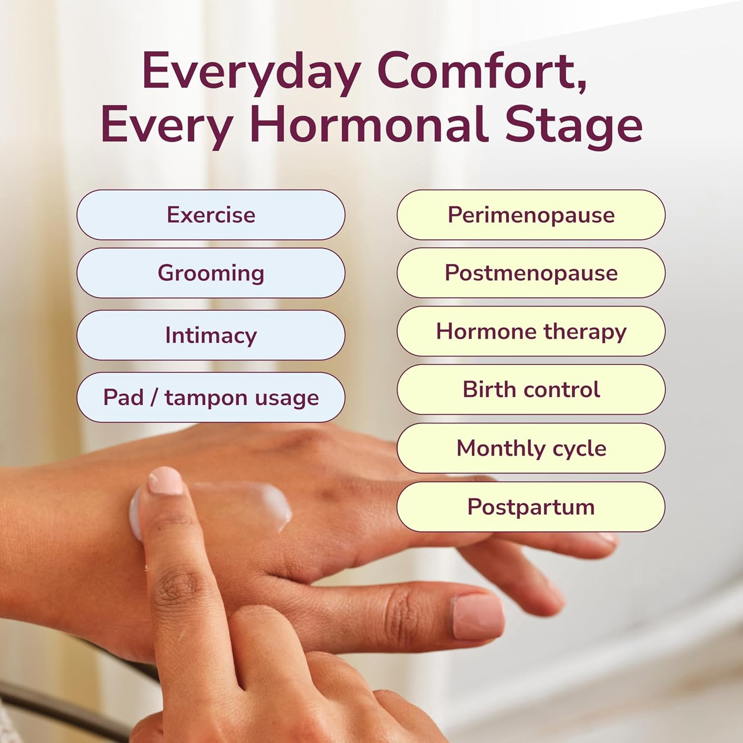 Kindra V Serum Vaginal Moisturizer - OBGYN Recommended For Itching, Burning, Vaginal Atrophy, UTI BV Infection Odor Prevention, with Hyaluronic Acid, Estrogen-Free, pH-Balanced - 60 Applications