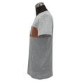 thumbnail image 4 of Playera George Talla CH Manga Corta Franja en Pecho Arizona Gris, 4 of 4