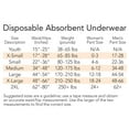 thumbnail image 5 of Tranquility Premium OverNight Disposable Absorbent Underwear, Small, Maximum Protection, 20 ct Bag, 5 of 5