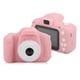 thumbnail image 1 of Cámara de vídeo digital de dibujos animados en alta definición, juguete para hacer fotos y grabar vídeos para niños, color rosa, 1 of 12