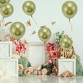 thumbnail image 5 of Unique Bargains 20Pcs Latex Party Wedding Graduation Anniversary Balloons Green, 5 of 6