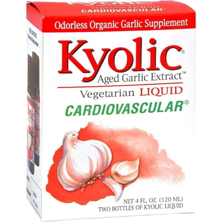 Kyolic Garlic Cardiovascular Formula Liquid - 4 Ounces