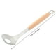 thumbnail image 4 of Cuchara para hacer albóndigas, utensilio de cocina, mango de madera, acero inoxidable 304, para casa y restaurante., 4 of 6