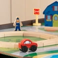 thumbnail image 6 of KidKraft Reversible Wooden Activity Table with Board and Train Set, Espresso, For Ages 3+, 6 of 9