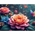 thumbnail image 4 of Elegant Flamingo Party Backdrop Banner for Events Celebrations Photography Background Decorations Summer Tropical Backdrop Flamingo Decor, 4 of 4