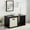 Espresso, variant on Linon Galli 2 Cubby Storage Cabinet, Multiple Colors