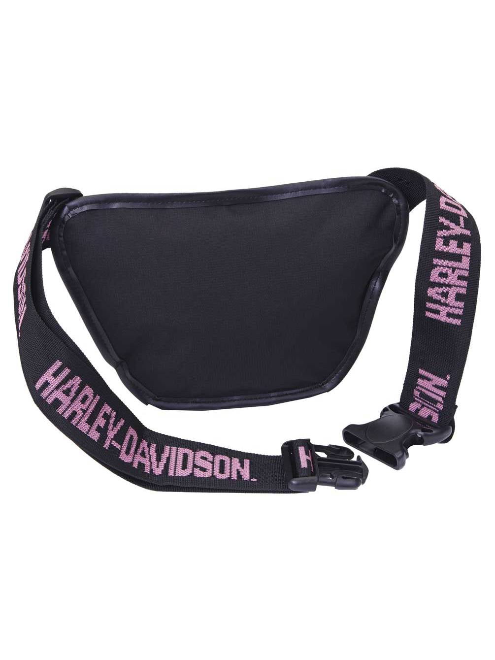Harley-Davidson, Bags, Harley Davidson Shoulder Bag Pink And Black