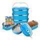 thumbnail image 1 of Juego de cuencos de agua para comida de mascotas Ormromra portátil de acero inoxidable a prueba de derrames, 1 of 8