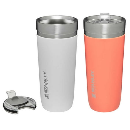 Stanley 591 ml Pink Thermos - Thermal Cap - Stainless Steel - Original Box