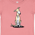 thumbnail image 4 of Inktastic Curious Greyhound Boys or Girls Baby T-Shirt, 4 of 5
