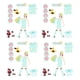 thumbnail image 1 of Juego de 4 pegatinas 3D para niños, pegatinas de dibujos animados, bricolaje, álbum de recortes, tarjeta de felicitación, pegatinas decorativas para niños tipo B, 1 of 14