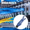 thumbnail image 4 of Pelacables Pelacables multifuncional Pelacables RG59/6 Cortador de cable coaxial, 4 of 4