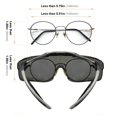 thumbnail image 4 of Gafas de seguridad HTS HUNTERSKY 3906L ANSI Z87 Antivaho UV400, 4 of 9