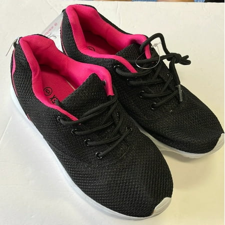 

Women’s Black Athletic Shoes W/Pink Accents