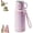 Purple, variant on 2 In 1 Stainless Steel Vacuum Insulated Bottle With Lidded Cup, 600ml/20.3oz Wide Mouth Design for Travel and Gym, Leakproof 316 Stainless Steel