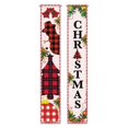 thumbnail image 1 of Pareado navideño Fiesta navideña Fiesta Decoraciones para fiestas Impresión creativa Fondo Tela Puerta Pareado, 1 of 5