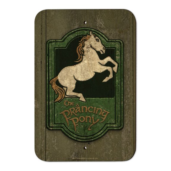 Lord of the Rings The Prancing Pony Home Business Office Sign