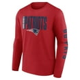 thumbnail image 2 of Men's Fanatics Red New England Patriots Vision Long Sleeve T-Shirt, 2 of 3