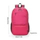 thumbnail image 5 of Minnieouse al aire libre plegable impermeable Camping senderismo pesca portátil bolsa de almacenamiento regalos de bolsillo hombres mujeres Envolturas para manijas de equipaje Rosa roja, 5 of 6