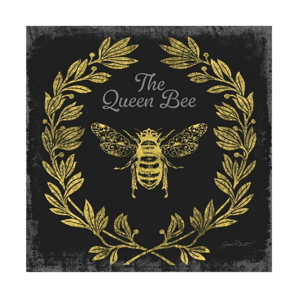 Canvas Wall Art - Jean Plout 'Bee Memories C' Wall Art for Living Room, Bedroom, or Office DÃ©cor by Trademark Fine Art - 35 x 35 Inches