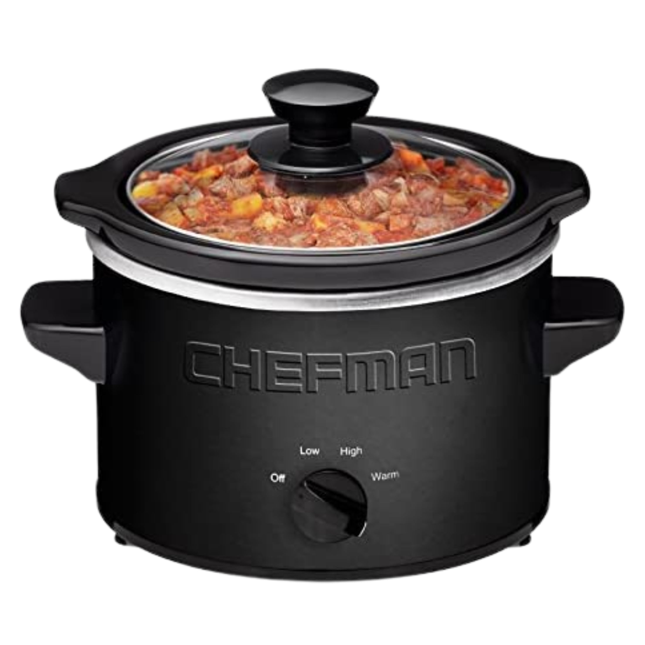 Chefman Slow Cooker, Compact Personal Size for 2+ People, Fits 2 lb