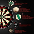 Professional Dart Boards, Competition Bristle Dartboard and Darts for Adults, Steel Tip Dart