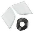 thumbnail image 4 of Transparent Pair Clear Headlight Lens Cover+Glue For Cadillac CTS 2008-2013, 4 of 8