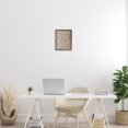 thumbnail image 4 of Stupell Industries Rustic Lodge In This Office Motivational Black Framed Giclee Art, 11 x 14, by Lil' Rue, 4 of 8