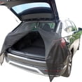 thumbnail image 5 of Mosquitera para puerta trasera de coche, parasol para parabrisas trasero, soporte magnético, red antirrobo, protección de privacidad para maletero, malla de ventilación con cremallera (L, adecuado par, 5 of 5