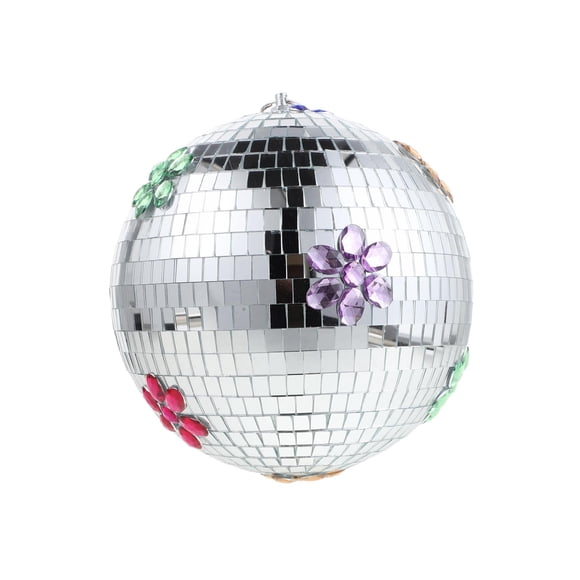 BESTYASH Bola Disco Espejo Plata Para Decorar Y Realzar Ambientes En Fiestas Y Espectáculos