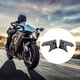 thumbnail image 3 of Kit de carenado de 2 piezas para motocicleta, izquierdo y derecho, compatible con Kawaski ER6N 2012-2015 Negro brillante, 3 of 6