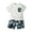 White, variant on Fsqjgq Baby Boy Clothes 18-24 Months Pajamas Baby Boy Summer Clothes Funny Cartoon T Shirt Elastic Waist Pocket Shorts Set 2 Piece Outfit Toddler Crewneck Tees Shorts Outfits 2T Long Sleeve Shirts