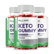 Prime Shape Keto Gummies, Official Maximum Strength Prime Shape Gummies Dietary Supplement (3 Pack)
